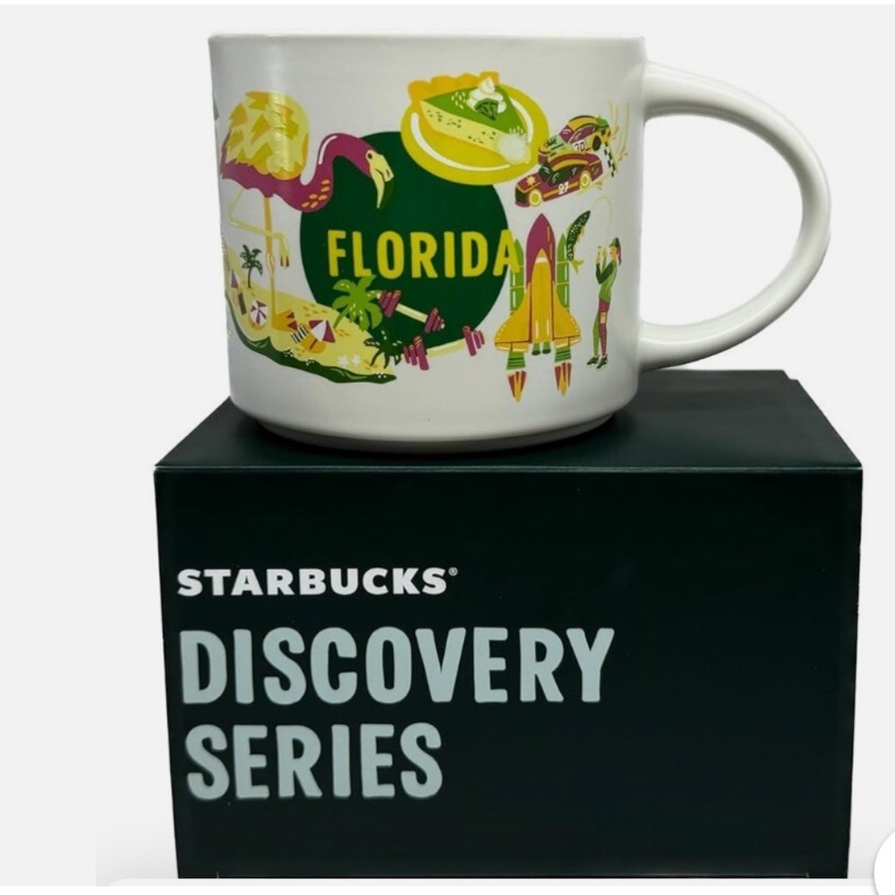NIB ☕️ Starbucks FLORIDA - 2024 Discovery Series - Coffee Mug (14 fl. oz)